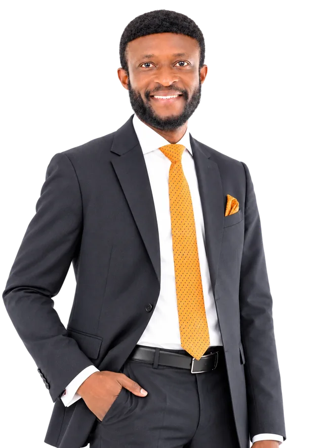 Ignatius Anane-Ansah smiling, hand in pocket