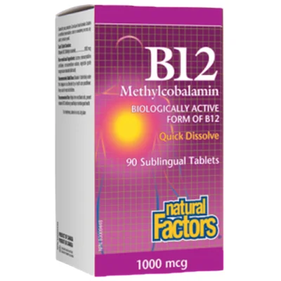 B12 Methylcobalamin 1000mcg